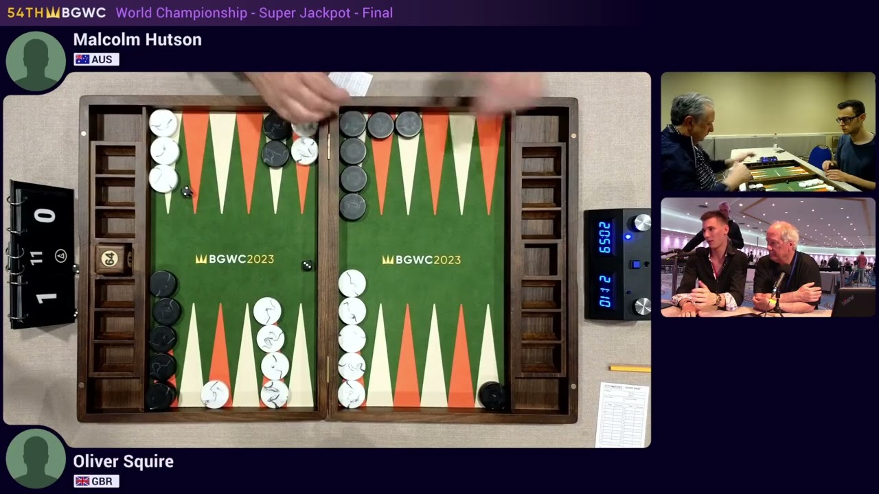 2023 BGWC - Super Jackpot Final - Oliver Squire vs. Malcolm Hutson - 11pts