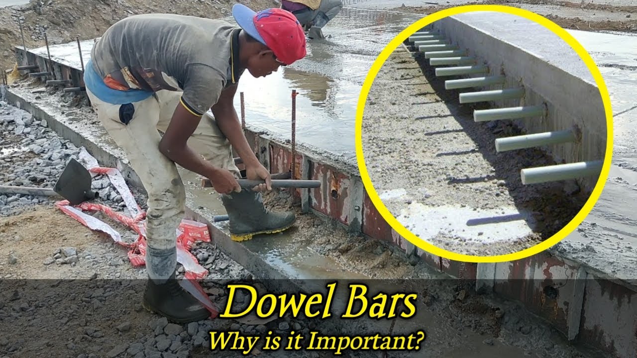 What is Dowel Bar || Purpose of Dowel Bar in Concrete Joint || Advantages of Dowel Bars