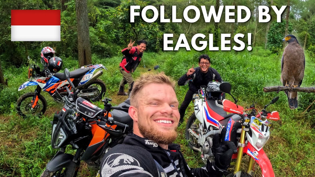 Motorcycle Off-Roading in Merapi National Park on KTM 390 Adventure