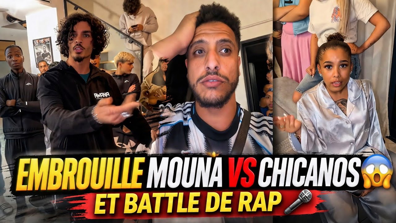 NASDAS EMBROUILLE MOUNA VS CHICANOS ET BATTLE DE RAP ! #nasdas #teamnasdas #nasdasstory 