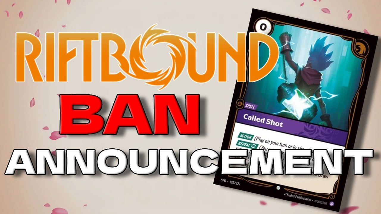Bans coming to Riftbound? | Discussing the dev announcement from March 10th 2026