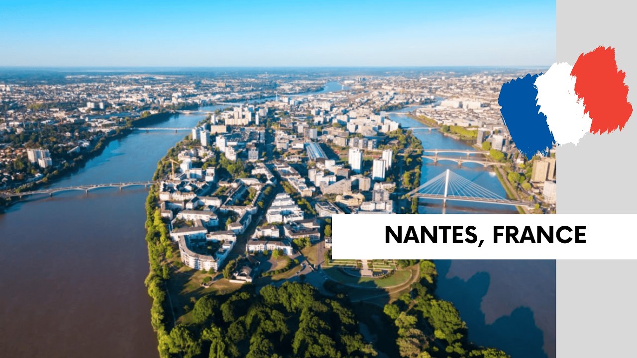 A Winter Walk Through Nantes, France 🇫🇷 | Walking Tour