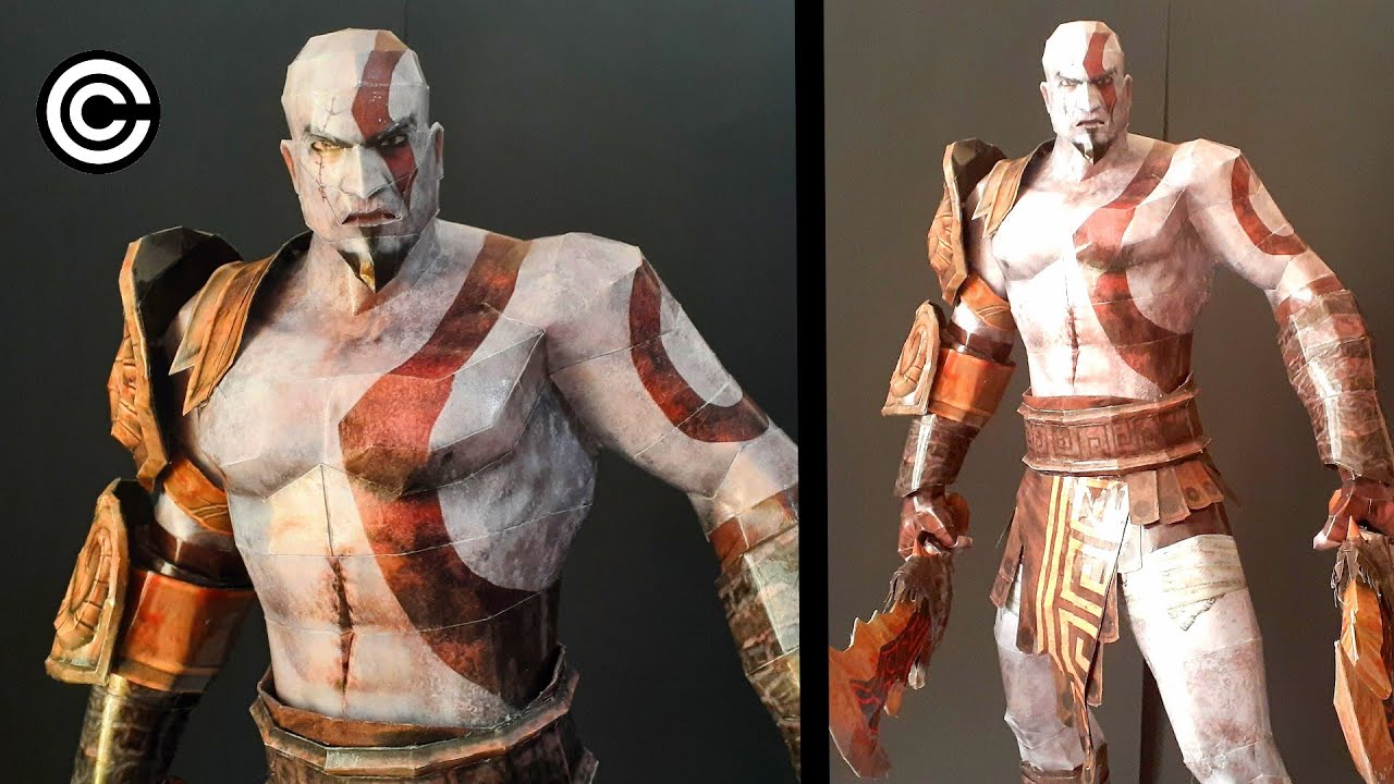 Kratos / GOD OF WAR 3 - Papercraft