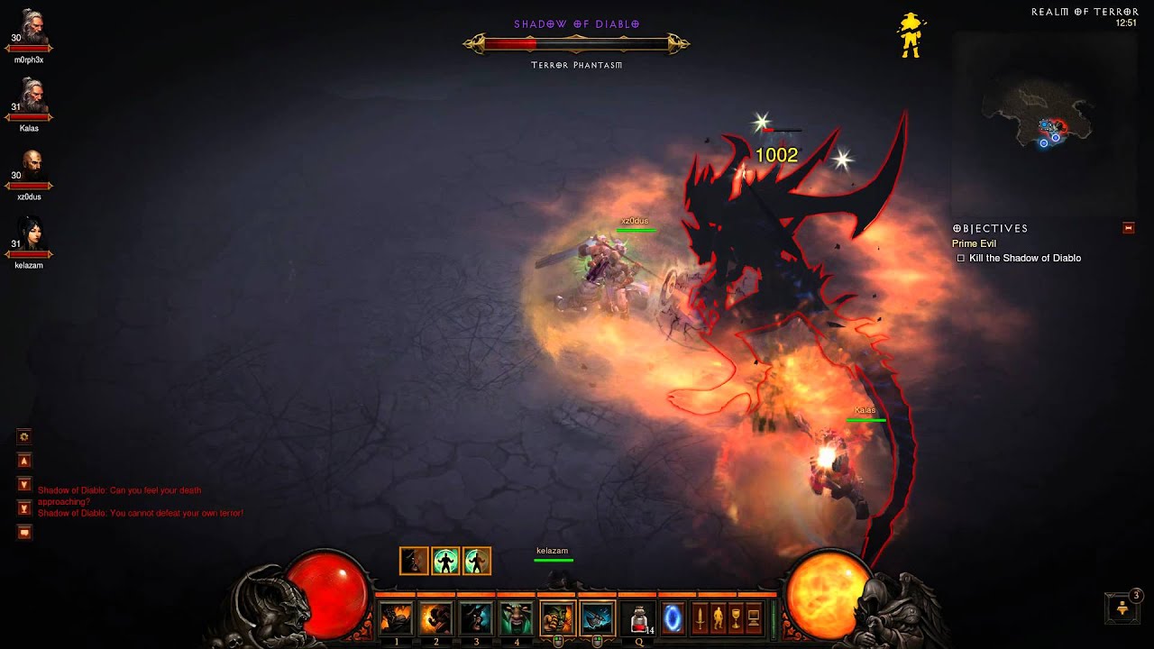 Diablo III: Act 4 Final Boss Battle - Diablo