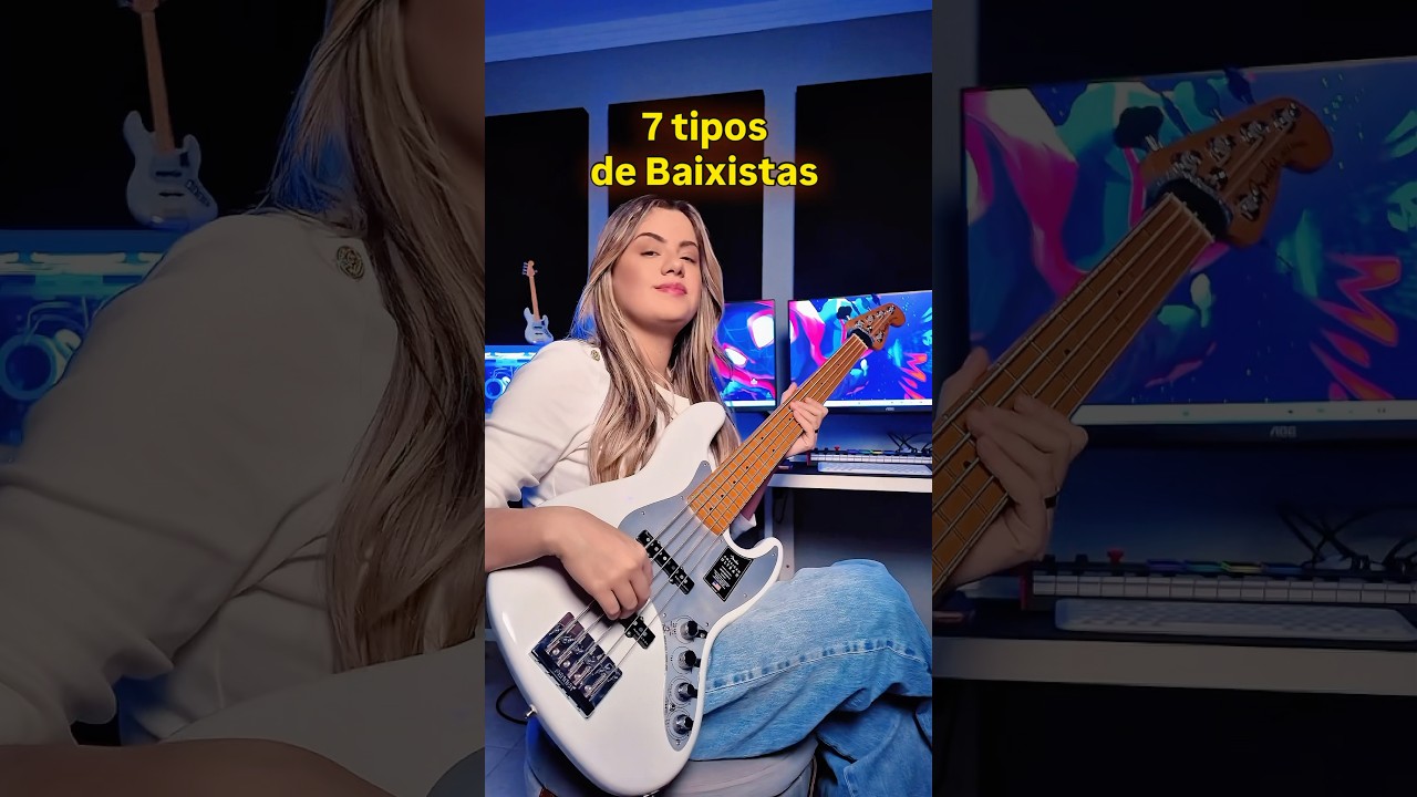 7 tipos de baixistas