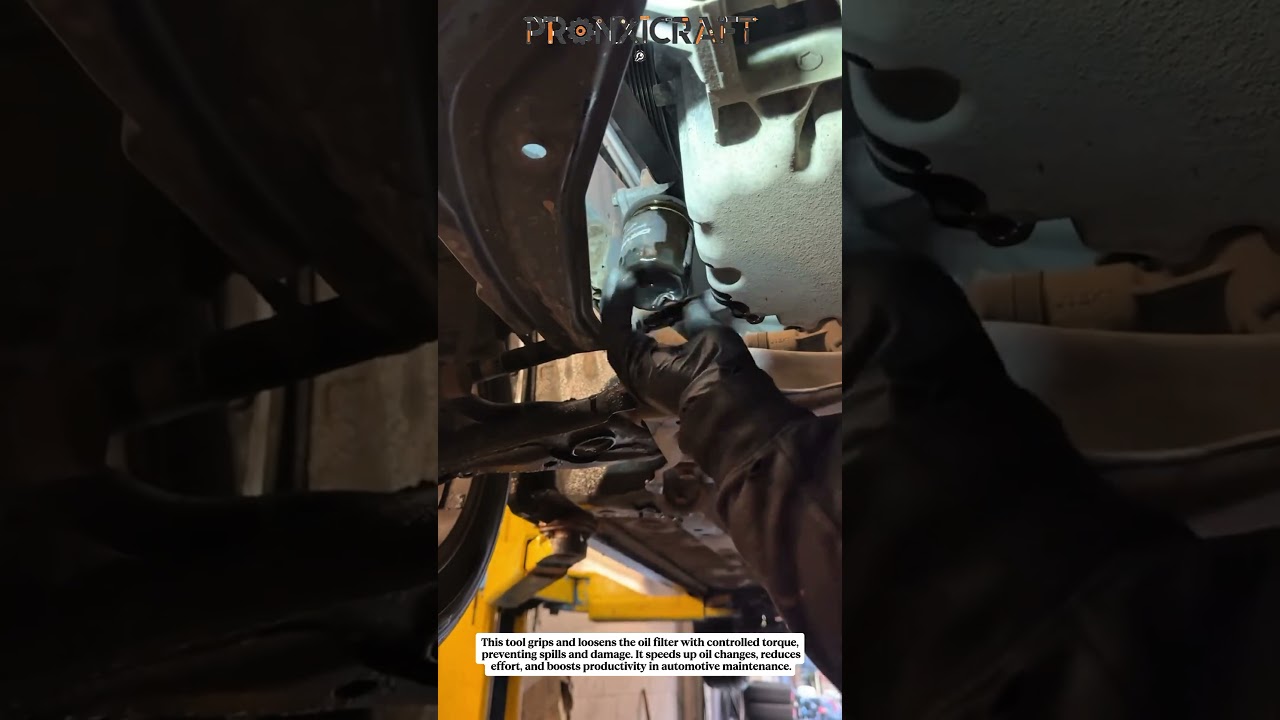 Fast Oil Filter Removal Tool &ndash; Clean & Efficient Engine Maintenance!