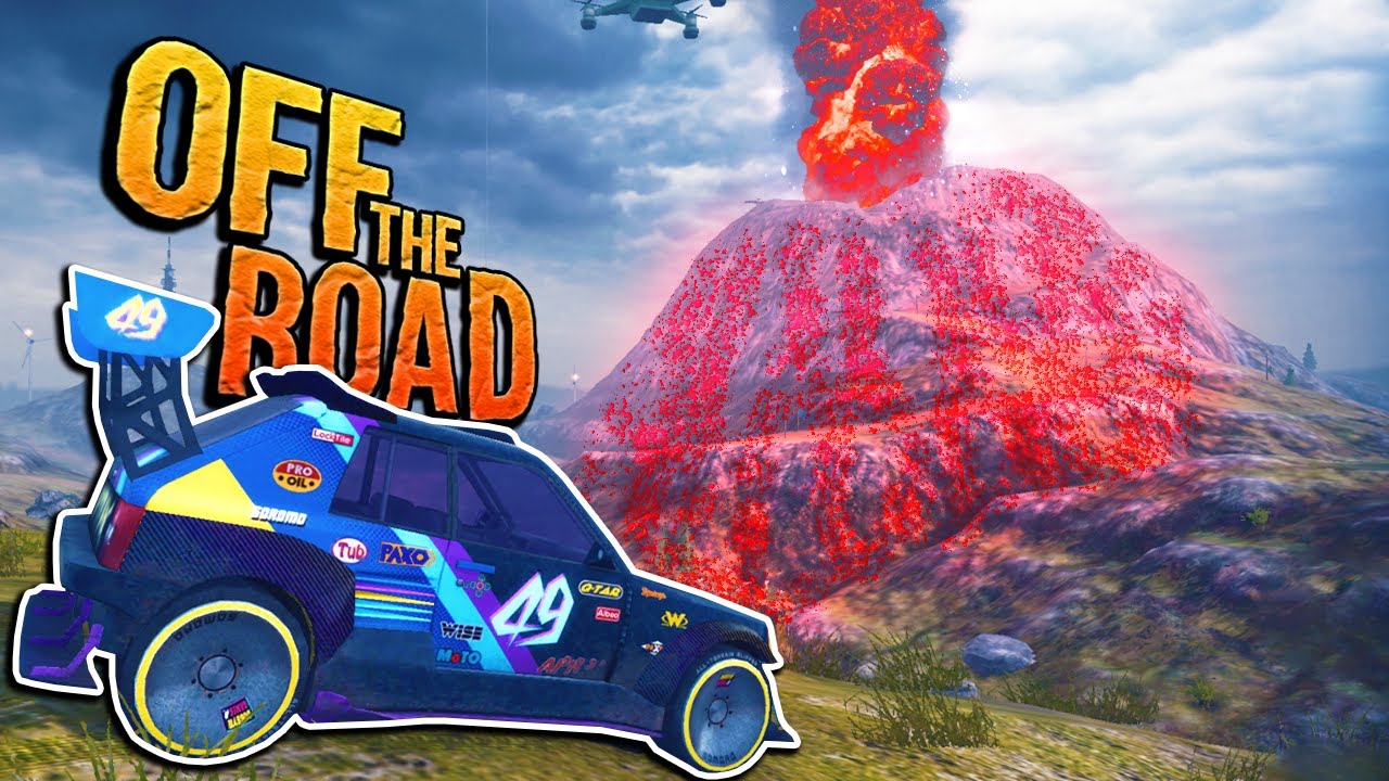 ESCAPEI de um VULCÃO em ERUPÇÃO no Off The Road!