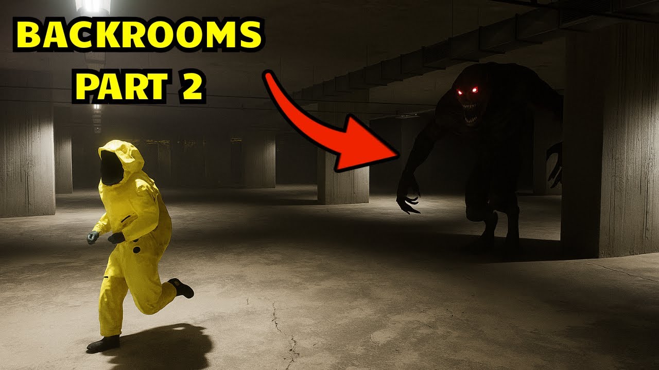 Útěk z BACKROOMS | PART 2
