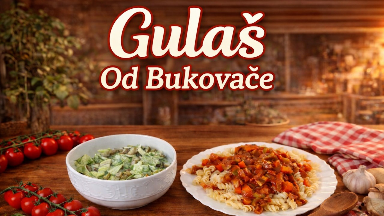 Gulaš Od Bukovače Sa Laganom Iceberg Salatom