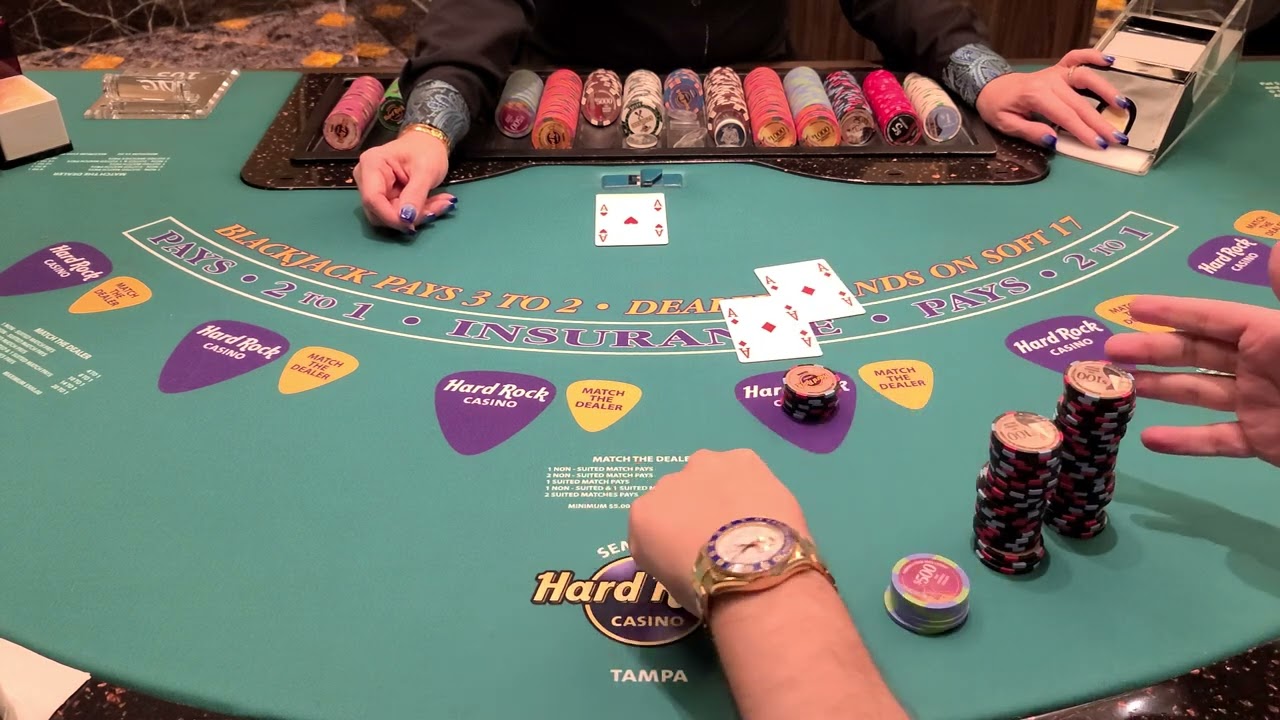 ЛЕГЕНДАРНЫЙ Double & Split на $5200, который свёл меня с ума!