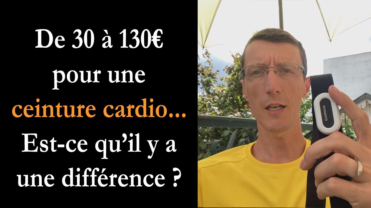 Trop chères les ceintures cardio ? Quel budget y consacrer ?