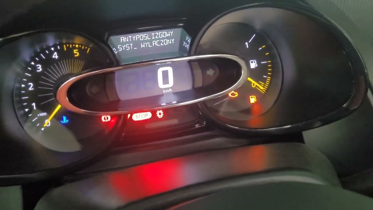 Renault Captur Clio IV Wyłączenie Czujników Kół. TPMS OFF #Renolink