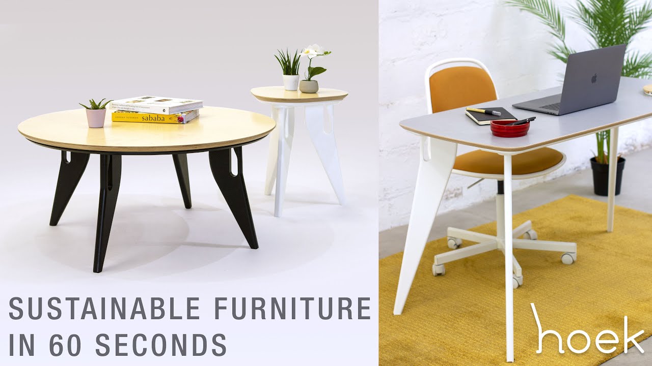 DIY Sustainable CLICK-TOGETHER Furniture!