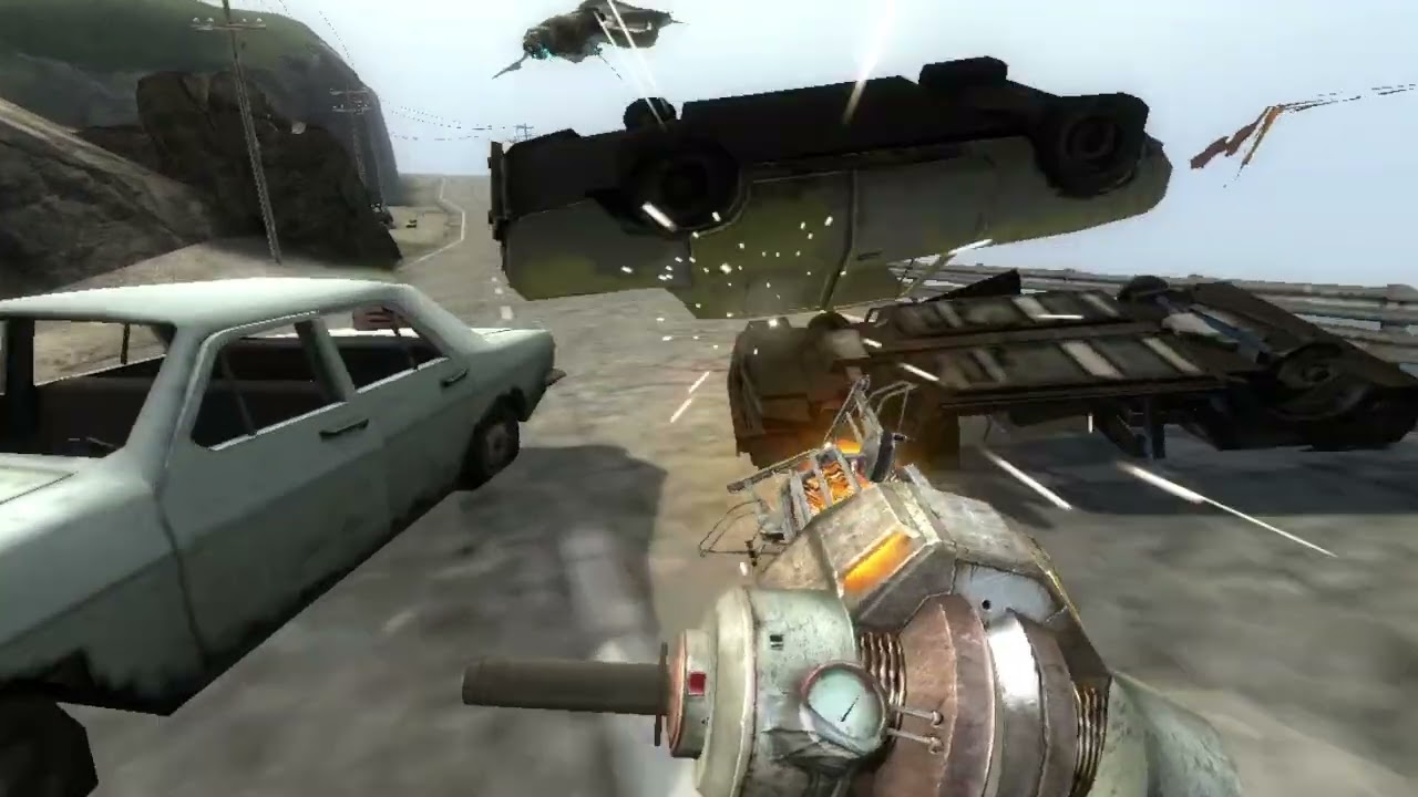 Half life 2 VR: They jumpin me