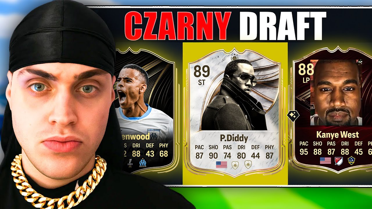 WYBIERAM TYLKO CZARNYCH ZAWODNIK&Oacute;W 🥷🏿&ndash; FIFA DRAFT
