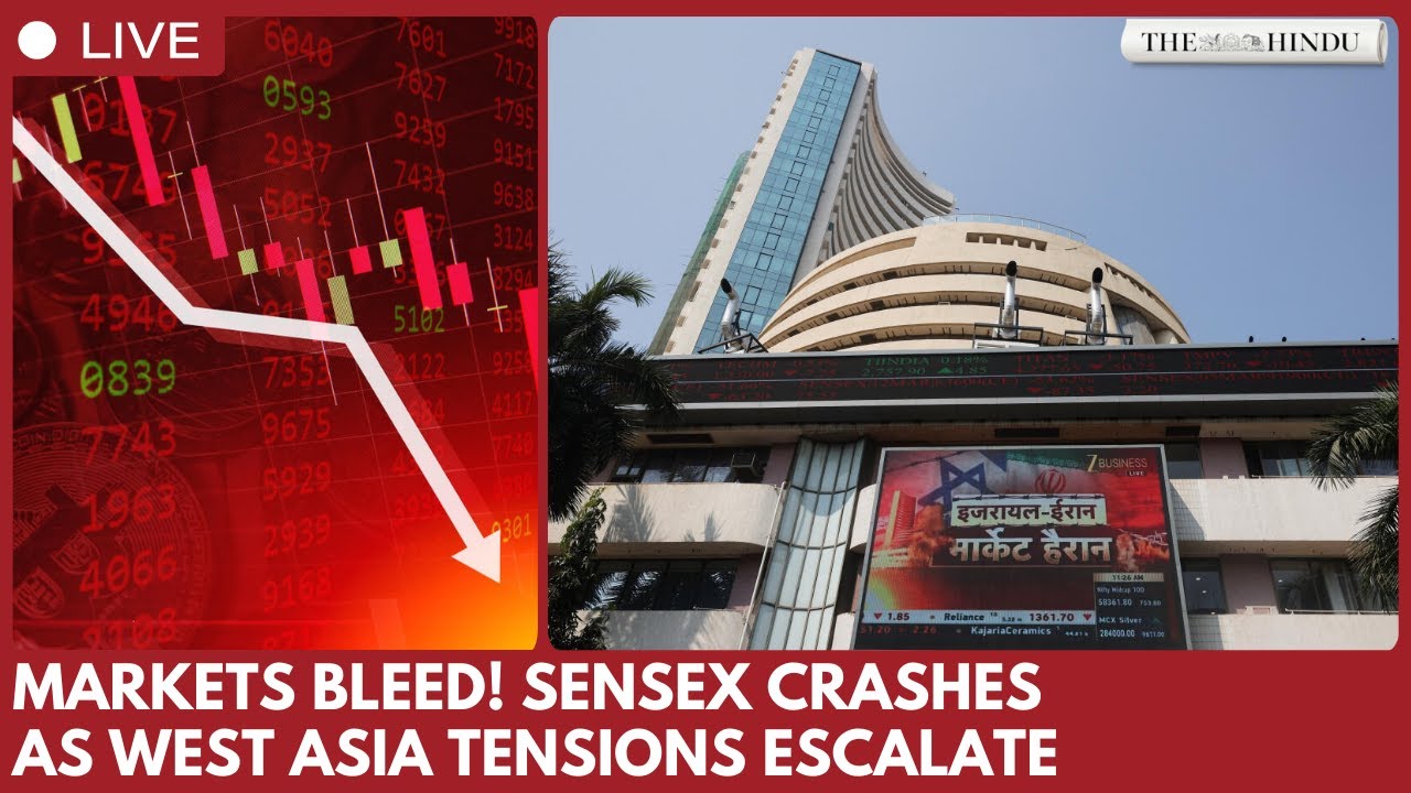 Stock markets tumble as US–Israel war with Iran rattles investors in Mumbai