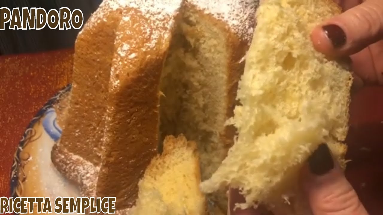 PANDORO  RICETTA FACILE