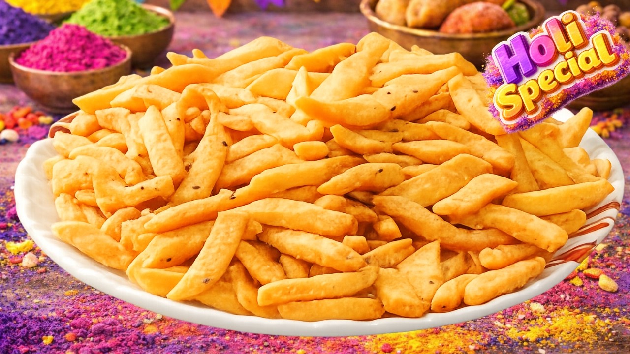 Crispy Namkeen Pare recipe. Holi special recipe .How to market namak pare in Hindi