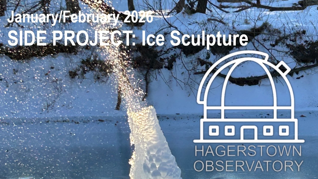 SIDE PROJECT: Ice Sculpture