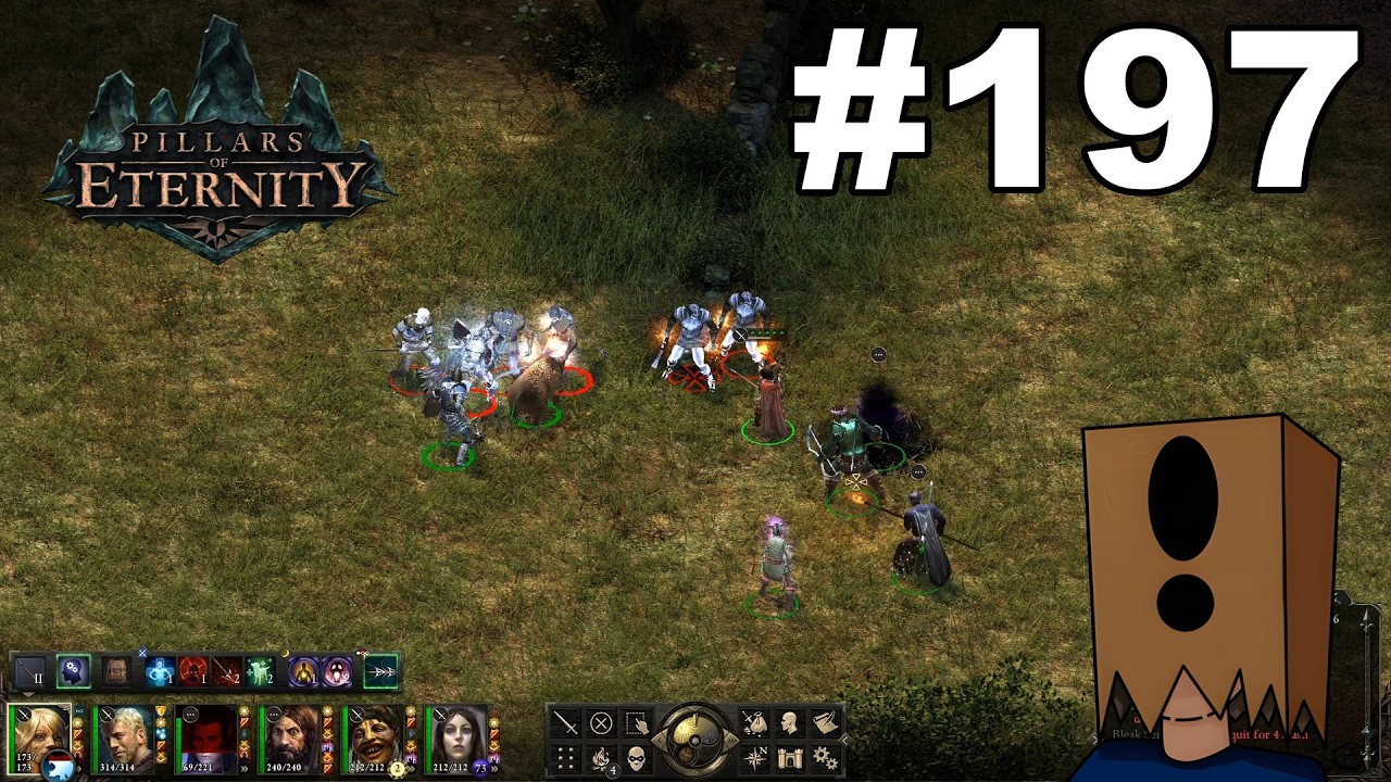 Let's Play Pillars of Eternity #197: Levelling the Party and Ryona's Breastplate