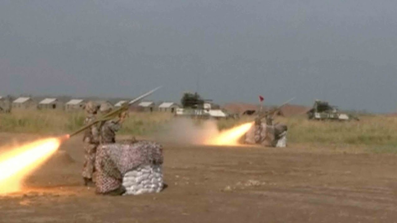 Live-ammunition drill conducted to check air defense ability of Chinese PLA