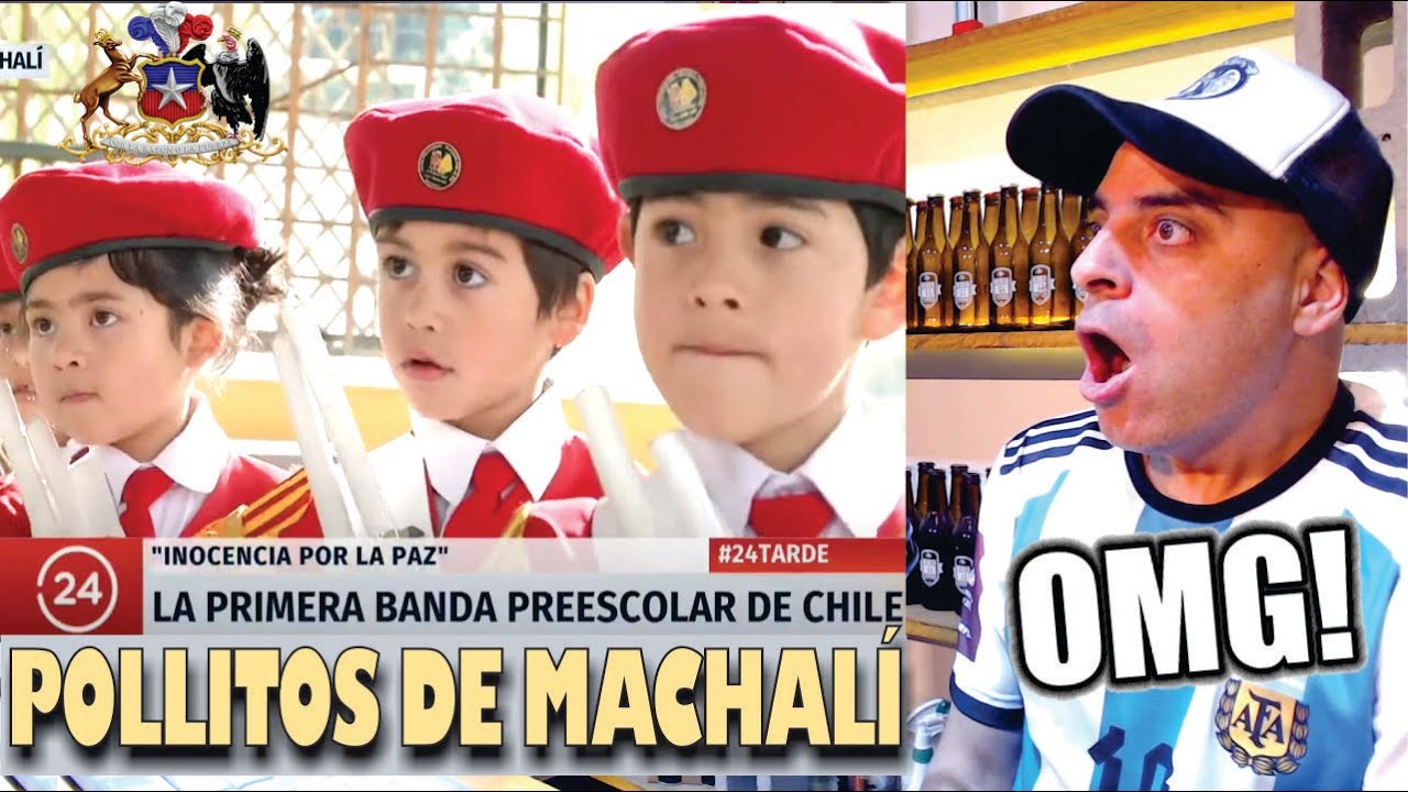 ARGENTINO REACCIONA a BANDAS DE GUERRA PREESCOLAR de CHILE!