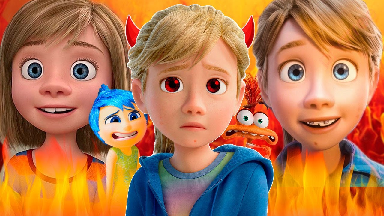 RILEY IS THE VILLAIN OF INSIDE OUT  AND NO ONE NOTICED!