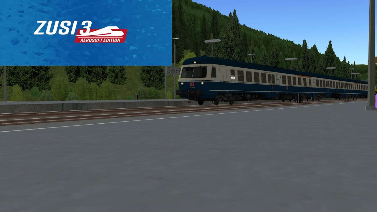 Zusi 3 | Zum ersten Mal mit der Baureihe 614 unterwegs S12 von Brilon Wald nach Bredelar