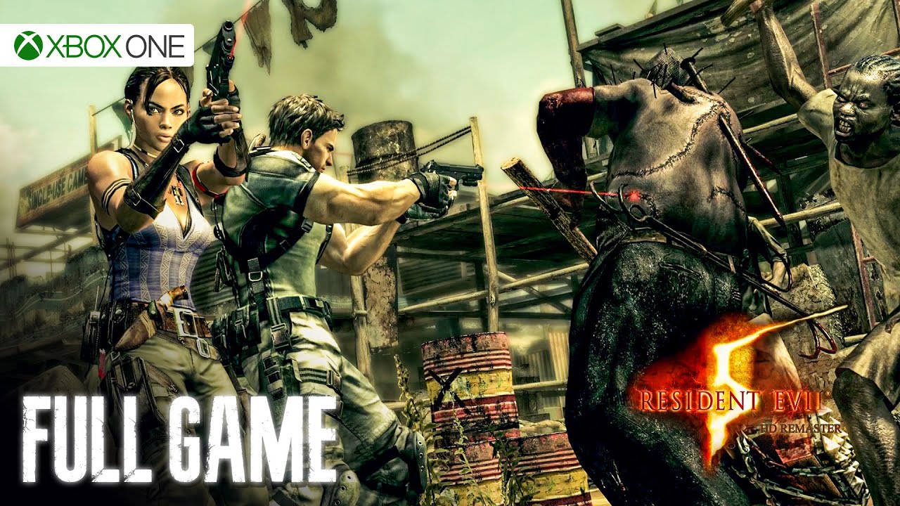 Resident Evil 5: HD Remaster (Xbox One) - Full Game 1080p60 HD Walkthrough - No Commentary