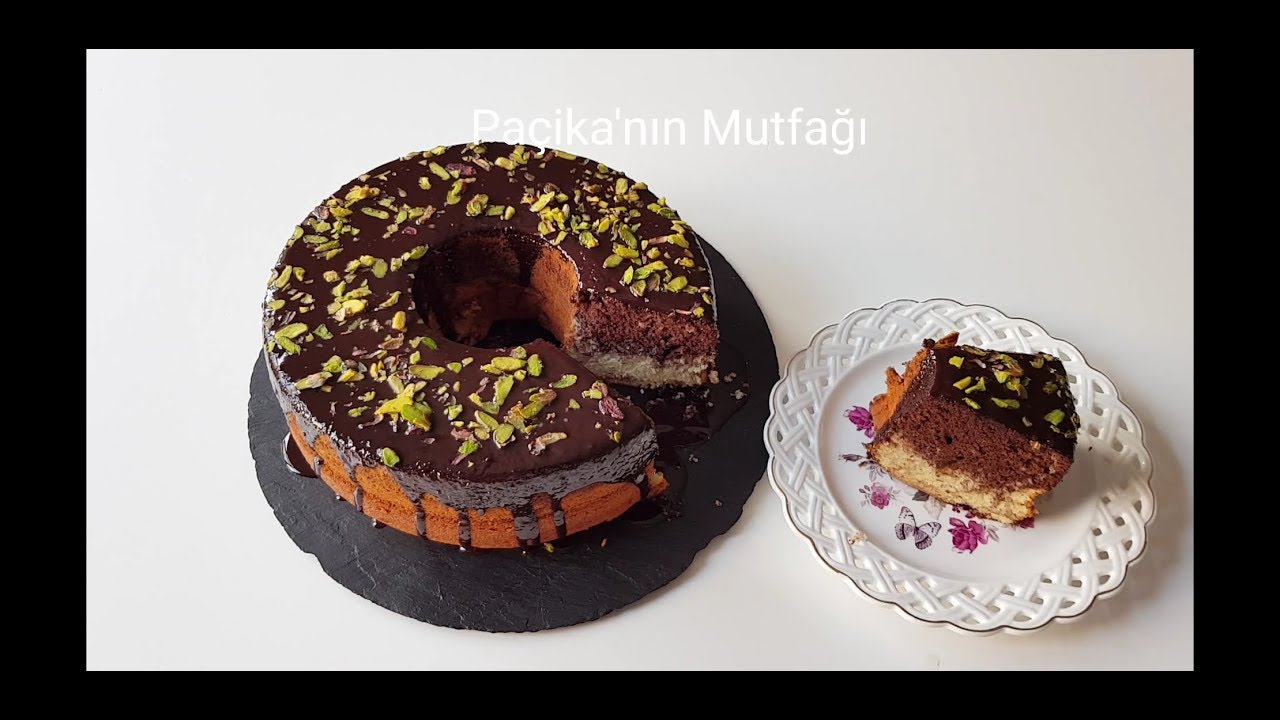 KABARDIKÇA KABARAN İKİ RENKLİ SÜNGER KEK- Paçikanın Mutfağı