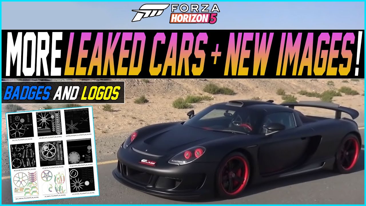 Forza Horizon 5 - MORE New Leaked Car Files! - P1 GTR, Toyota Prius & More!