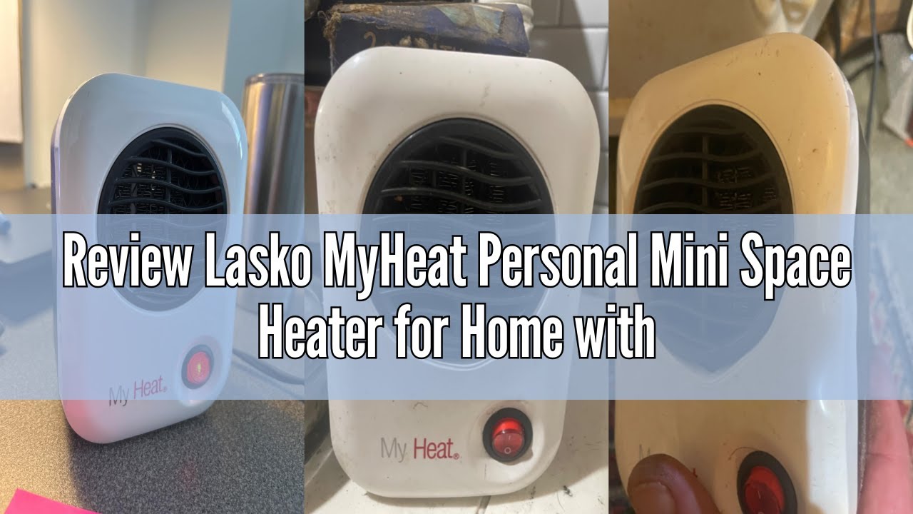 Recenzja Lasko MyHeat Personal Mini Space Heater do domu z pojedynczą prędkością, 6 cali, czarny, 200 W, 10