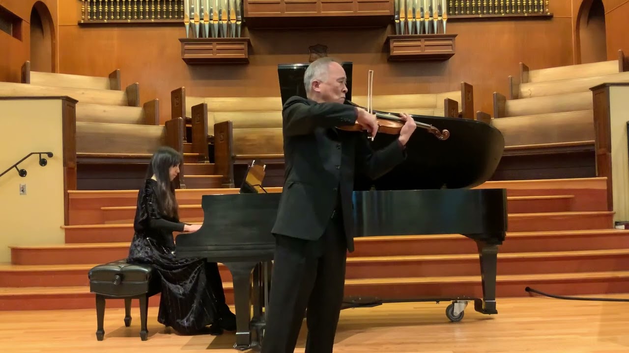 Elgar: Salut d’amour, Op. 12                Louis Mo, violin / Susie Chung, piano           Video #8