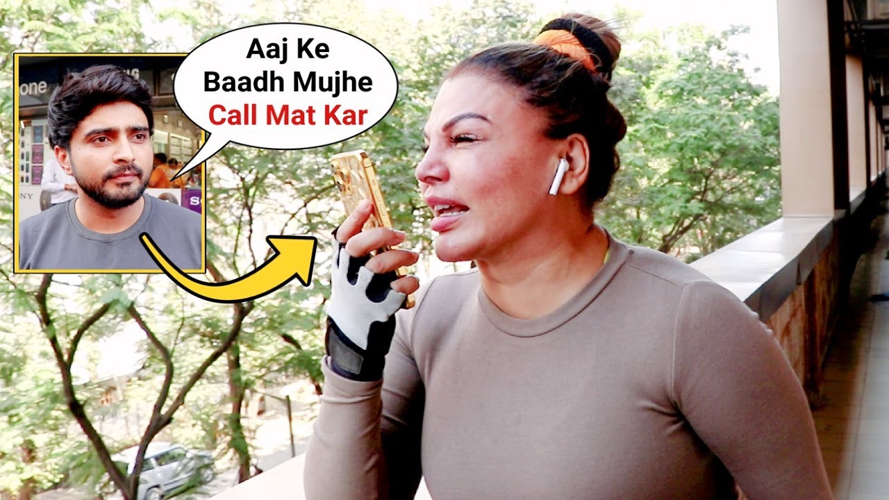 Adil Khan Breaks Marriage With Rakhi Sawant LIVE On Phone Call