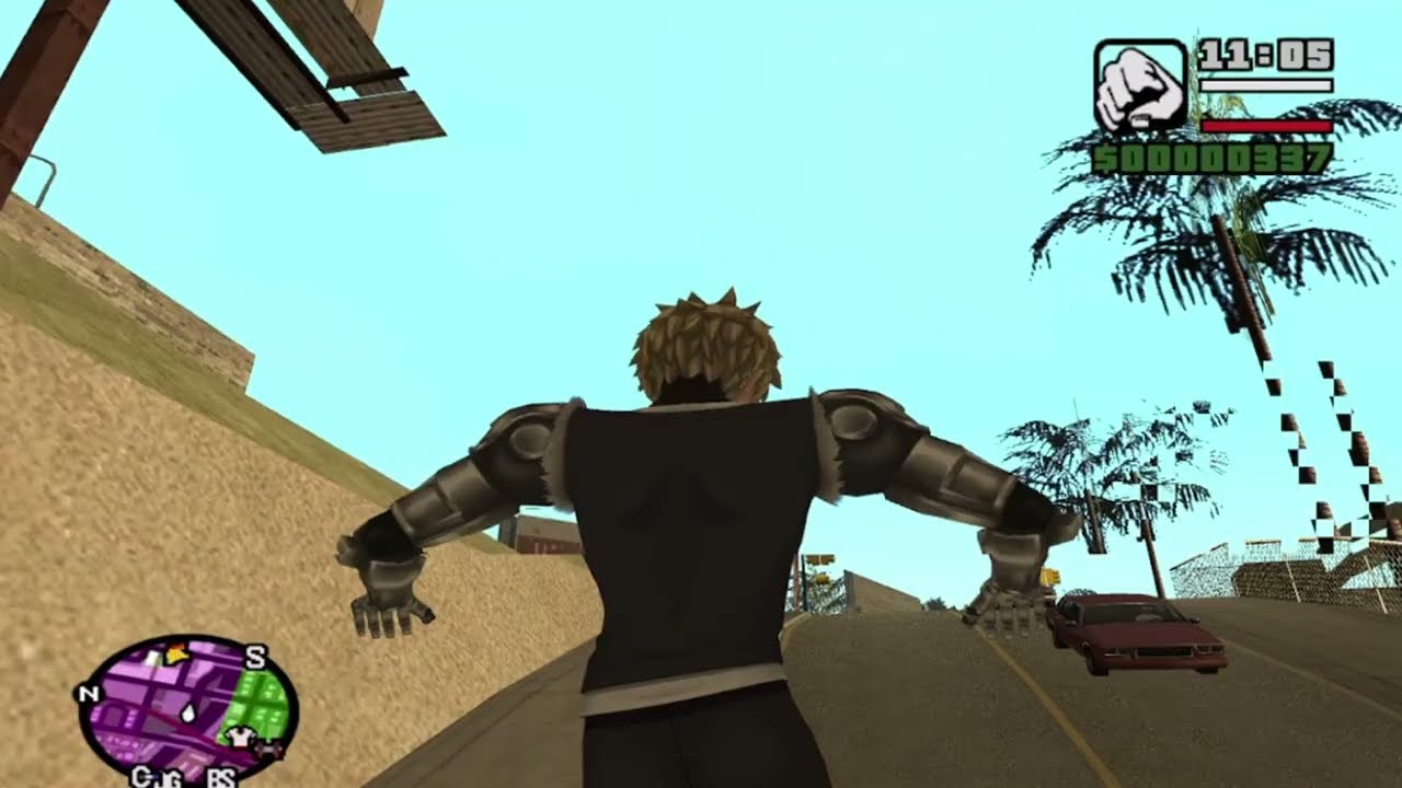 Esse mod te transforman no genos de One punch man