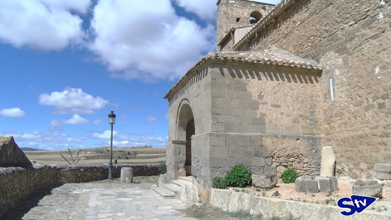 Añavieja estrena las obras de la iglesia el día de su fiesta