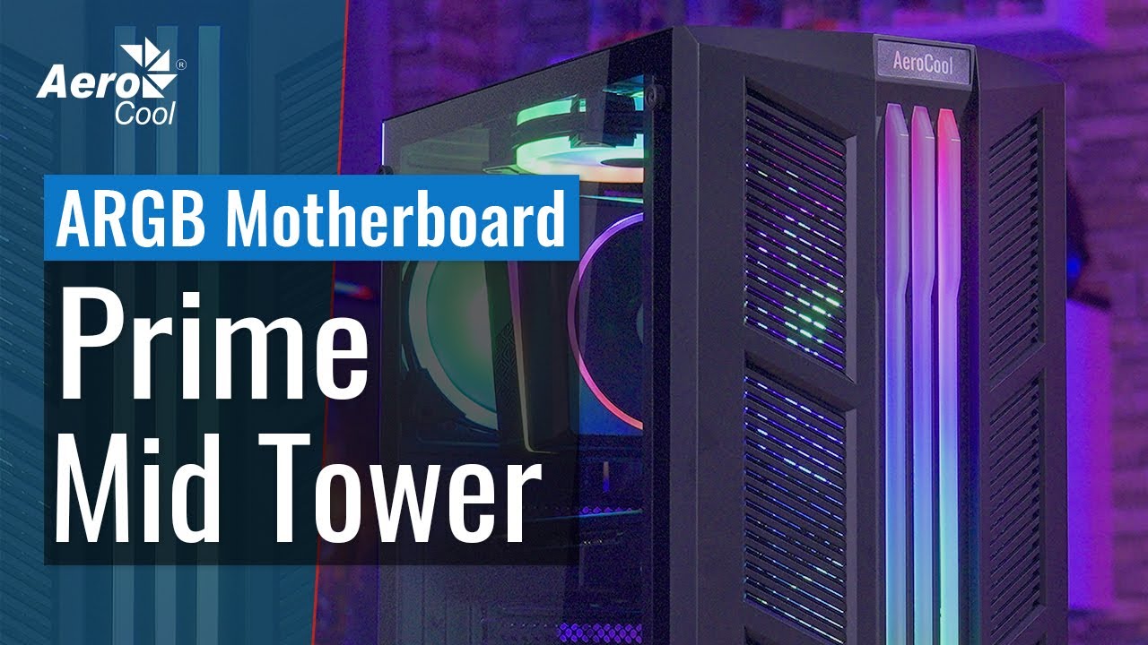 AeroCool Prime Mid Tower Case - Connecting the Case to Your Addressable RGB Motherboard
