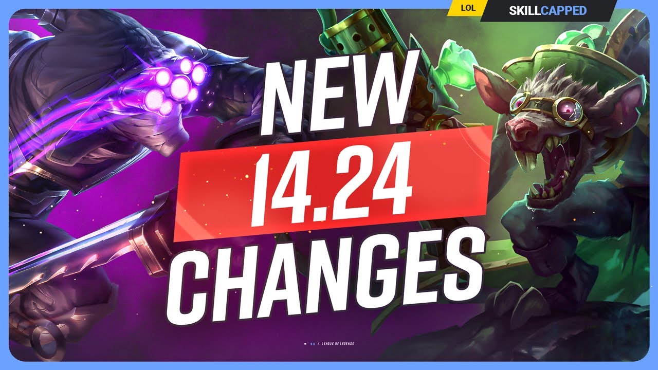 ALL NEW CHANGES for PATCH 14.24! - League of Legends
