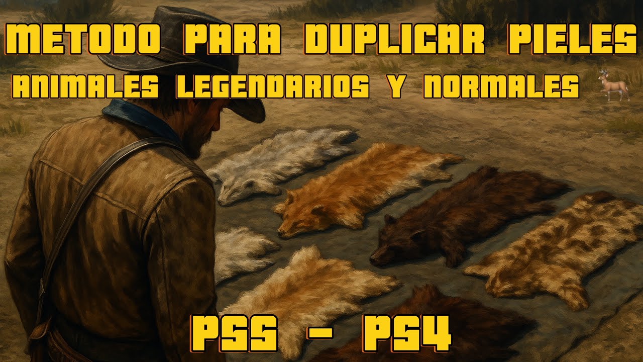 RED DEAD ONLINE - GLITCH *DUPLICAR PIELES LEGENDARIAS* / LICORERIA - PELT DUPLICATION / MOONSHINE 🦌🦌