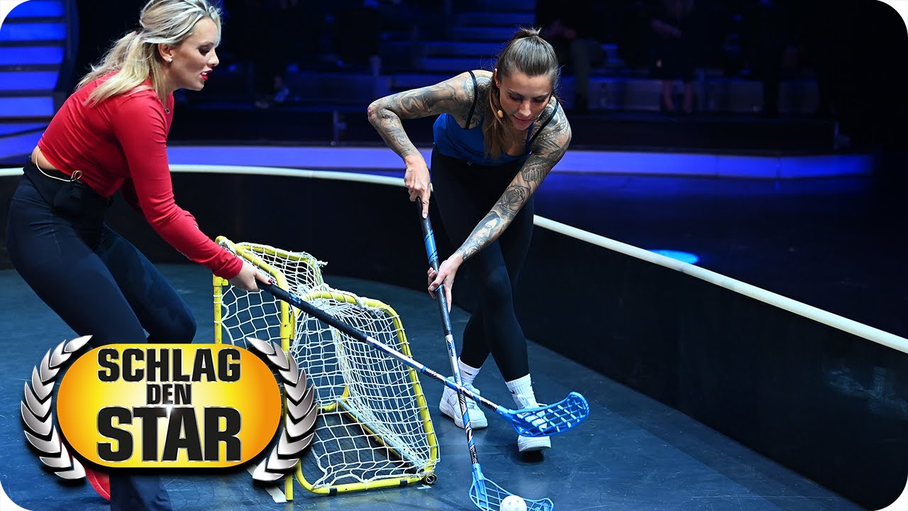 Floorball | Sophia Thomalla vs. Evelyn Burdecki | Spiel 9 | Schlag den Star