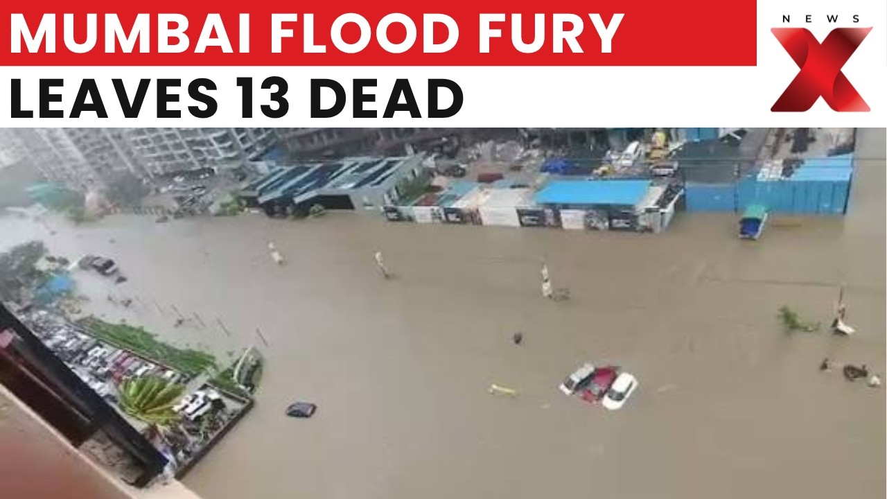 Mumbai Rains: 13 Dead, 200 Evacuated As Ulhas River Overflows, WFH Advisory Issued | NewsX