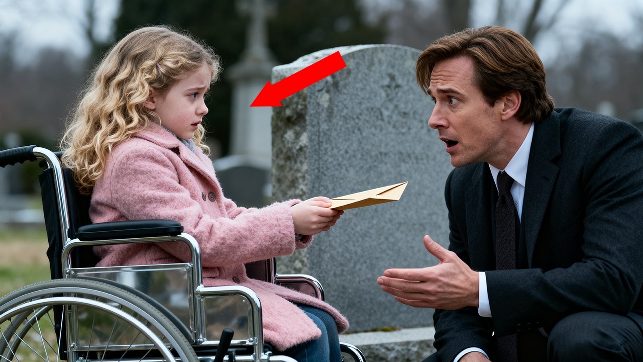 Young Billionaire Meets a Crying Girl at His Ex-Wife’s Grave — Her Letter Shocks Him...