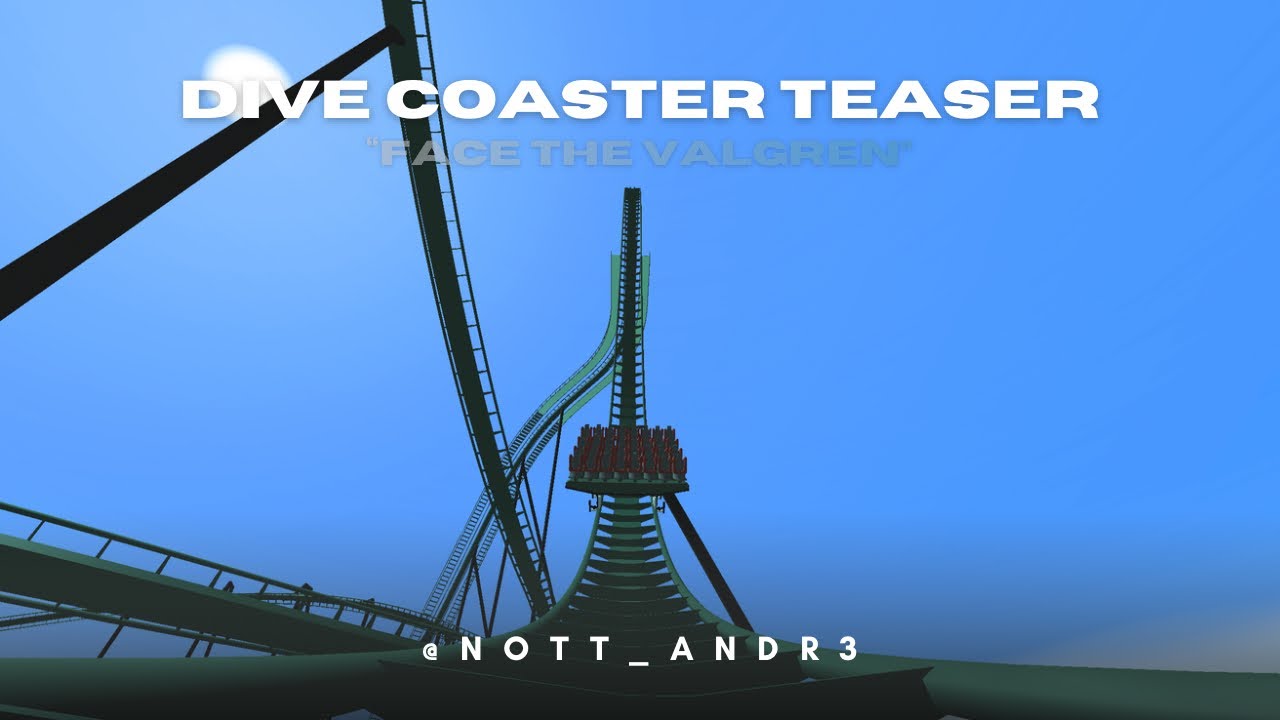 Dive Coaster Teaser! | Made with Ultimate Coaster 2