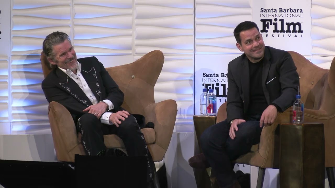 SBIFF 2026 - Jeff Bridges Presents Ethan Hawke The American Riviera Award