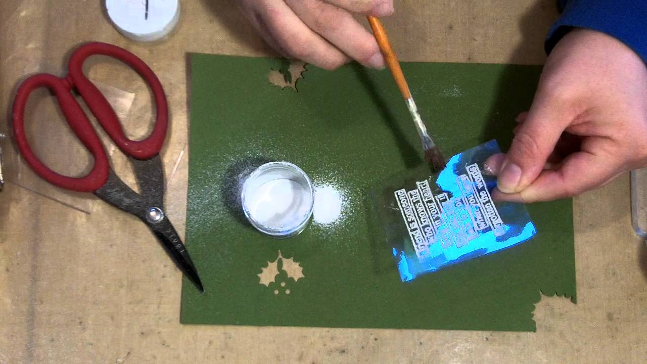 Storefront Mini - Breakout tutorial  Embossing on Plastic.