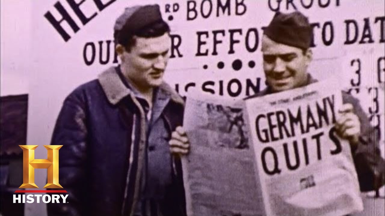 WWII in HD: VICTORY IN EUROPE: VE Day Celebrated Across the Globe, 5/8/45 | History