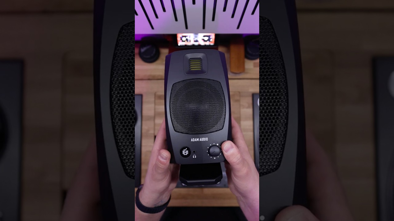 Unboxing the Adam Audio D3V Desktop Studio Monitors! 🎧