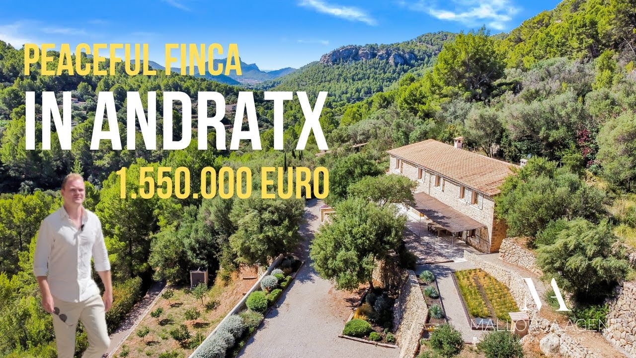 Beautiful FINCA in peaceful location of ANDRATX, MALLORCA