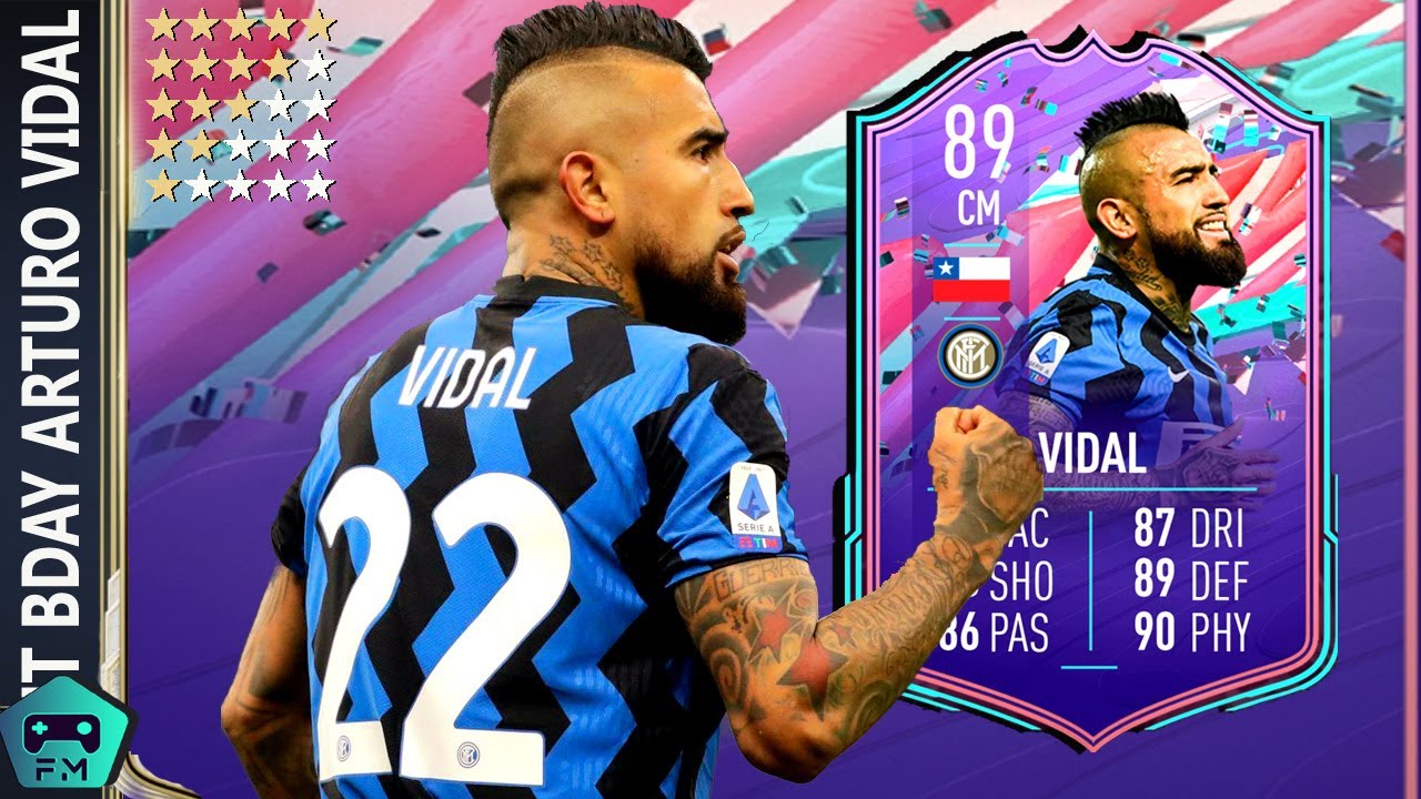 FIFA 21 ARTURO VIDAL FUT BIRTHDAY PLAYER REVIEW |JUST AMAZING! |