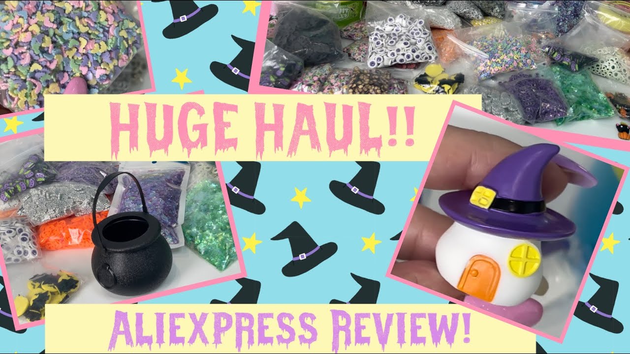 I'm Not Dead.. 😐😅Halloween AliExpress Haul!! Collective Haul, Craft Haul!